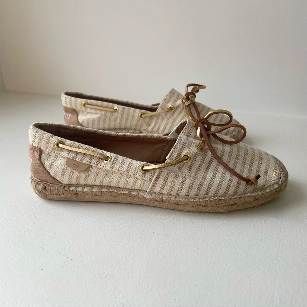 Sperry Top-Sider Women’s Katama Espadrille Boat Shoe Size 8.5